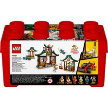 LEGO NINJAGO® Yaratıcı Ninja Yapım Parçası Kutusu 71787 - 5 Yaş ve Üzeri Çocuklar için Araçlar, Dövüş Okulu ve Minifigürler İçeren Yaratıcı Oyuncak Yapım Seti (530 Parça)