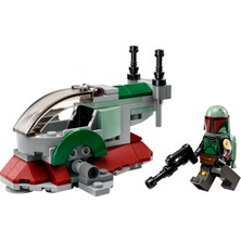 LEGO® Star Wars™ Boba Fett'in Starship™’i Mikro Savaşçı 75344 - 6 Yaş ve Üzeri Çocuklar Için Oyuncak Yapım Seti (85 Parça)