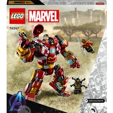 LEGO Marvel Hulkbuster: Wakanda Savaşı 76247 - 8 Yaş ve Üzeri Çocuklar Için Robot ve Minifigürler Içeren Yaratıcı Oyuncak Yapım Seti (385 Parça)