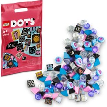 LEGO® Dots Ekstra Dots Seri 8 # Sim ve Işıltı 41803 - 6 Yaş ve Üzeri Çocuklar Için Ekstra Yaratıcı Kendin Yap Süsleme Seti (115 Parça)