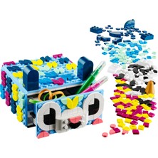 LEGO® Dots Yaratıcı Hayvan Çekmecesi 41805 - 6 Yaş ve Üzeri Çocuklar Için Inşa Edilebilen Kendin Yap Saklama Kutusu (643 Parça)