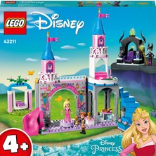 LEGO® | Disney Aurora'nın Şatosu 43211 - 4 Yaş ve Üzeri Prenses Hayranları için Uyuyan Güzel'i İçeren Yaratıcı Oyuncak Yapım Seti (187 Parça)