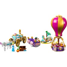 LEGO | Disney Prensesin Büyülü Yolculuğu 43216 - 6 Yaş ve Üzeri Çocuk Çocuklar İçin Rapunzel, Yasemin ve Sindirella Minifigürü İçeren Eğlenceli Oyunlar Sunan Yaratıcı Oyuncak Yapım Seti (320 Parça)