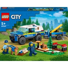 LEGO® City Mobil Polis Köpeği Eğitimi 60369 - 5 Yaş ve Üzeri Çocuklar Için Oyuncak Yapım Seti (197 Parça)