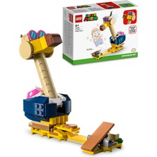 LEGO® Super Mario# Conkdor'un Kafa Tokmağı Ek Macera Seti 71414 - 6 Yaş ve Üzeri Çocuklar Için Yaratıcı Oyuncak Yapım Seti (130 Parça)