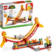 LEGO® Super Mario# Lav Dalgası Ek Macera Seti 71416 - 7 Yaş ve Üzeri Çocuklar Için Koleksiyonluk Yaratıcı Oyuncak Yapım Seti (218 Parça)