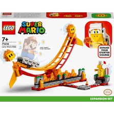 LEGO® Super Mario# Lav Dalgası Ek Macera Seti 71416 - 7 Yaş ve Üzeri Çocuklar Için Koleksiyonluk Yaratıcı Oyuncak Yapım Seti (218 Parça)