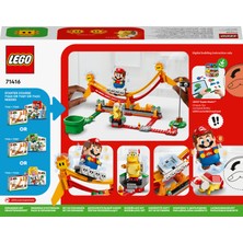 LEGO® Super Mario# Lav Dalgası Ek Macera Seti 71416 - 7 Yaş ve Üzeri Çocuklar Için Koleksiyonluk Yaratıcı Oyuncak Yapım Seti (218 Parça)