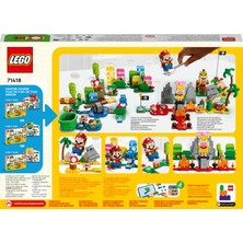 LEGO® Super Mario# Yaratıcılık Araç Kutusu Yapım Seti 71418 - 6 Yaş ve Üzeri Çocuklar Için Koleksiyonluk Yaratıcı Oyuncak Yapım Seti (588 Parça)