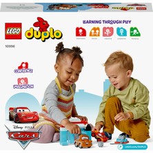 LEGO Duplo | Disney ve Pixar Arabalar Şimşek Mcqueen ve Mater'in Oto Yıkama Eğlencesi 10996 - 2 Yaş ve Üzeri Için Yaratıcı Oyuncak Yapım Seti (29 Parça)