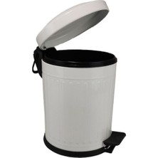 Digithome 16 Lt Soft Close Kapak Çöp Kovası Beyaz – 4006B