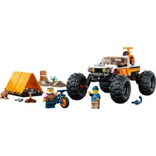 LEGO City 4x4 Arazi Aracı Maceraları 60387 - 6 Yaş ve Üzeri Çocuklar Için Oyuncak Yapım Seti (252 Parça)