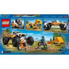 LEGO City 4x4 Arazi Aracı Maceraları 60387 - 6 Yaş ve Üzeri Çocuklar Için Oyuncak Yapım Seti (252 Parça)