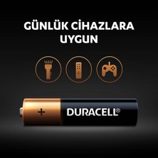 Duracell Alkalin Ince Kalem Pil 6'lı Aaa