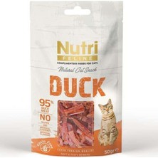 Nutri Feline Duck Ördek Etli Tahılsız Kedi Ödülü 50 gr