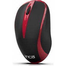 Inca IWM-221RSK Track Red Sensör Kırmızı Kablosuz Nano Alıcılı Mouse