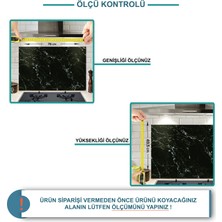 Decorita Orkideli Mutfak | Ocak Arkası Koruyucu |