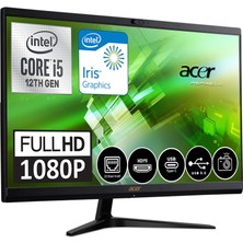 Acer Aspire C24-1700 Intel Core I5 1235U 8gb 512GB SSD Freedos 23.8" Fhd All In One Bilgisayar DQBJWEMWF004