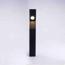 Fonelight Bahçe Çim Peyzaj Bollard 3000K LED Aydınlatma AKA020 75CM Antrasit