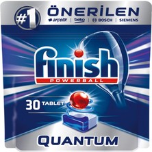 Finish Quantum Bulaşık Makinesi Tableti 30'lu Finish Bulaşık Makinesi Deterjan