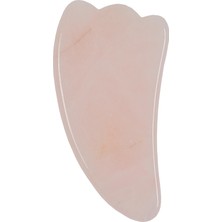 İlterus Doğaltaş Pembe Kuvars Face Roller Ve Melek Kanadı Gua Sha Set