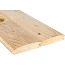 SZN Wood Lambri 9,0 x 2,0 cm Ladin 2.sınıf Eksiz Çift Taraflı Oval +
