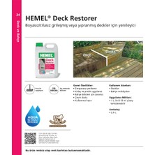 Hemel Deck Cleaner Temizleyici Deck Yüzey Temizleyici 2,5 Lt