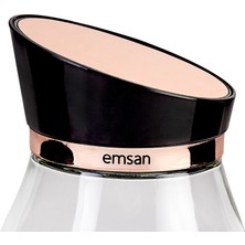 Emsan Alpha 3'lü Küçük Kavanoz Seti Rosegold