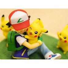 Sakuraa Pokémon Ash Pikachu Anime Figür Oyuncak (Yurt Dışından)