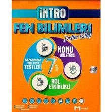 Mozaik Yayınları 2022 7. Sınıf Fen Bilimleri Intro Defter Kitap