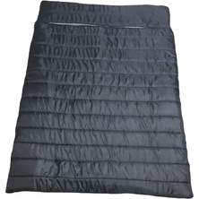 Neo -23 350 gr ELYAF+200 gr Peluş Polarlı Yastıklı  Şapkalı Çift Kişilik Uyku Tulumu Lacivert