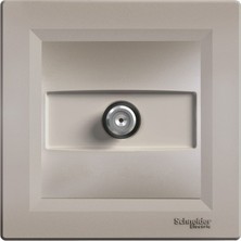 Schneider Electric Schneider Asfora Plus Bronz Uydu F Kollektörlü Sat Prizi Sonlu Çerçeveli - EPH3700169