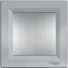 Schneider Electric Schneider Asfora Plus Alüminyum Light Yaylı Anahtar Çerçeveli - EPH0700161