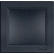 Schneider Electric Schneider Asfora Plus Antrasit Komütatör Vavian Çerçeveli - EPH0600171