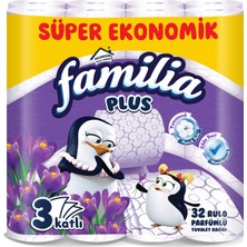 Familia Plus 3 Katlı Parfümlü Tuvalet Kağıdı 32'li