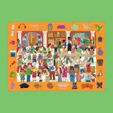 Moritoys Look & Find Puzzle: Museum - 36 Parçalı Yapboz ve Gözlem Oyunu