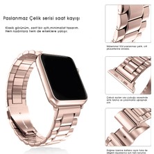 Kip GSM Apple Watch Ultra/Ultra 2 Kordon 49MM 44MM 45MM 42MM 41MM 40MM 38MM Metal Klasik Kordon Apple Watch Serisi 9 8 7 6 5 4 3 2 1 Se Titanyum Ayarlama Aparatlı Paslanmaz Kordon