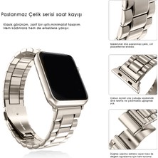 Kip GSM Apple Watch Ultra/Ultra 2 Kordon 49MM 44MM 45MM 42MM 41MM 40MM 38MM Metal Klasik Kordon Apple Watch Serisi 9 8 7 6 5 4 3 2 1 Se Titanyum Ayarlama Aparatlı Paslanmaz Kordon