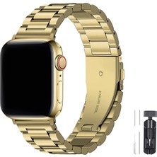 Kip GSM Apple Watch Ultra/Ultra 2 Kordon 49MM 44MM 45MM 42MM 41MM 40MM 38MM Metal Klasik Kordon Apple Watch Serisi 9 8 7 6 5 4 3 2 1 Se Titanyum Ayarlama Aparatlı Paslanmaz Kordon