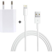 keanntech Iphone Şarj Aleti (Iphone 13 - 12 - 11 - X-8-7-6) 2.1A Orjinal Hızlı Şarj Aleti Apple iPhone Şarj Lightning Şarj USB Kablo ve Şarj Aleti Set