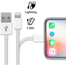 keanntech Iphone Şarj Aleti (Iphone 13 - 12 - 11 - X-8-7-6) 2.1A Orjinal Hızlı Şarj Aleti Apple iPhone Şarj Lightning Şarj USB Kablo ve Şarj Aleti Set