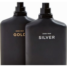 Zara Man Edt 100 ML + Zara Man Gold Edt 100ML Edt Erkek İKİLİ PARFÜM SETİ