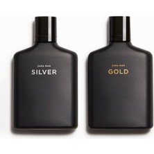 Zara Man Edt 100 ML + Zara Man Gold Edt 100ML Edt Erkek İKİLİ PARFÜM SETİ