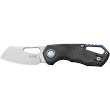 Mkm Isonzo M390 Cleaver Black Canvas Çakı