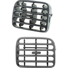 Moda Garage Clio 2 Havalandırma Izgarası Orta Sol Sağ Set Gri Renk 98 - 01