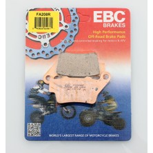 Ebc Yamaha Tt 600 E Arka Fren Balatası Ebc FA208R Sinterli Balata