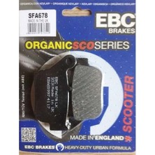 Ebc 2014-2016 Yamaha X-Max 250 Abs Siz Arka Fren Balatası Ebc SFA678