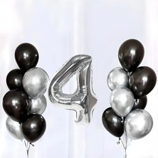 Çıtı Pıtı Store 4 Yaş Doğum Günü Balon Seti