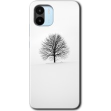 Ankacep Redmi A1 Kılıf Hd Desen Baskılı Arka Kapak - Alone Tree