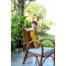 Cocoon %100 Pamuk 4 Kat Müslin Çocuk Tulum Köri